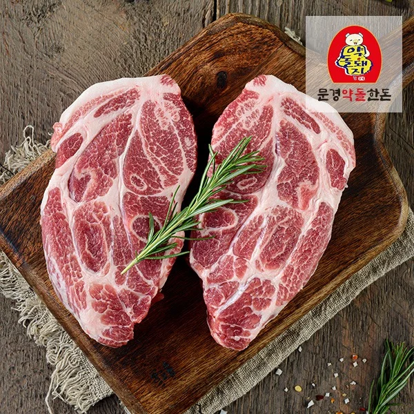 문경약돌 목살 500g (구이용)